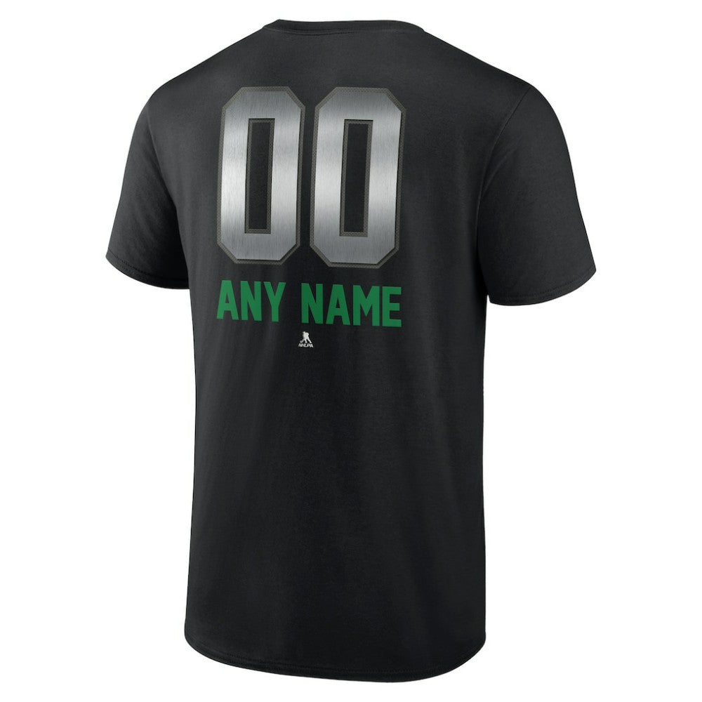 Vancouver Canucks Personalized Midnight Mascot Logo T-Shirt Black