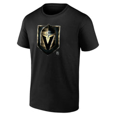 Vegas Golden Knights Personalized Midnight Mascot Logo T-Shirt Black