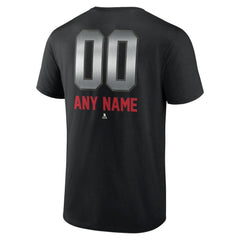 Washington Capitals Personalized Midnight Mascot Logo T-Shirt Black