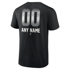 Winnipeg Jets Personalized Midnight Mascot Logo T-Shirt Black