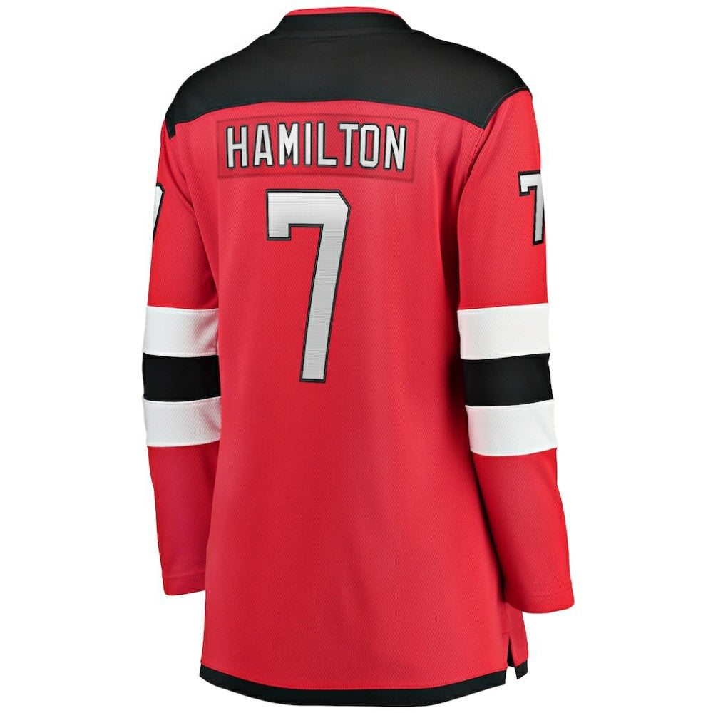 Dougie Hamilton New Jersey Devils Fanatics Women's Breakaway Player Jersey Red