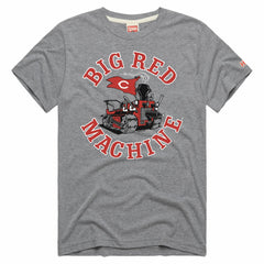 Cincinnati Reds Homage Hyper Local Tri-Blend T-Shirt -Heathered Gray
