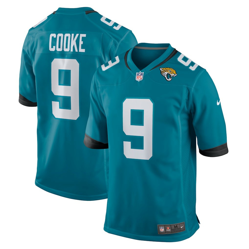 Logan Cooke Jacksonville Jaguars Game Jersey - Teal