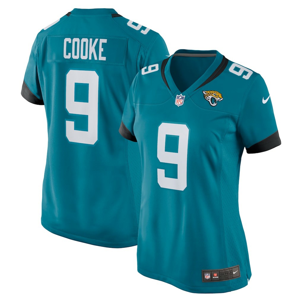 Logan Cooke Jacksonville Jaguars Women's Game Jersey - Teal