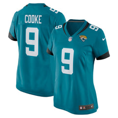 Logan Cooke Jacksonville Jaguars Women's Game Jersey - Teal