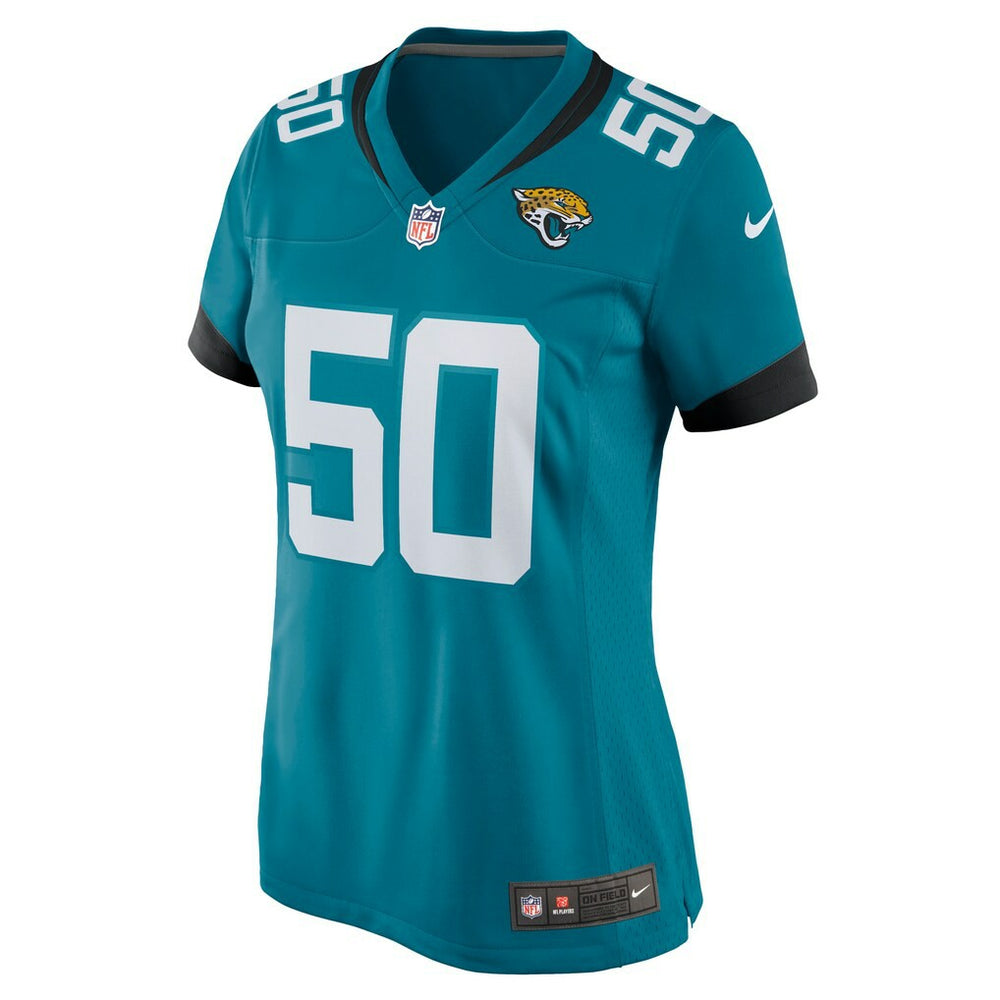 Shaquille Quarterman Jacksonville Jaguars Women's Game Jersey - Teal