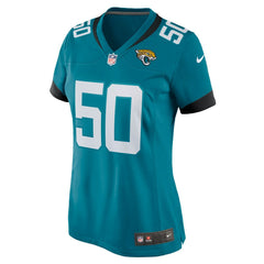 Shaquille Quarterman Jacksonville Jaguars Women's Game Jersey - Teal