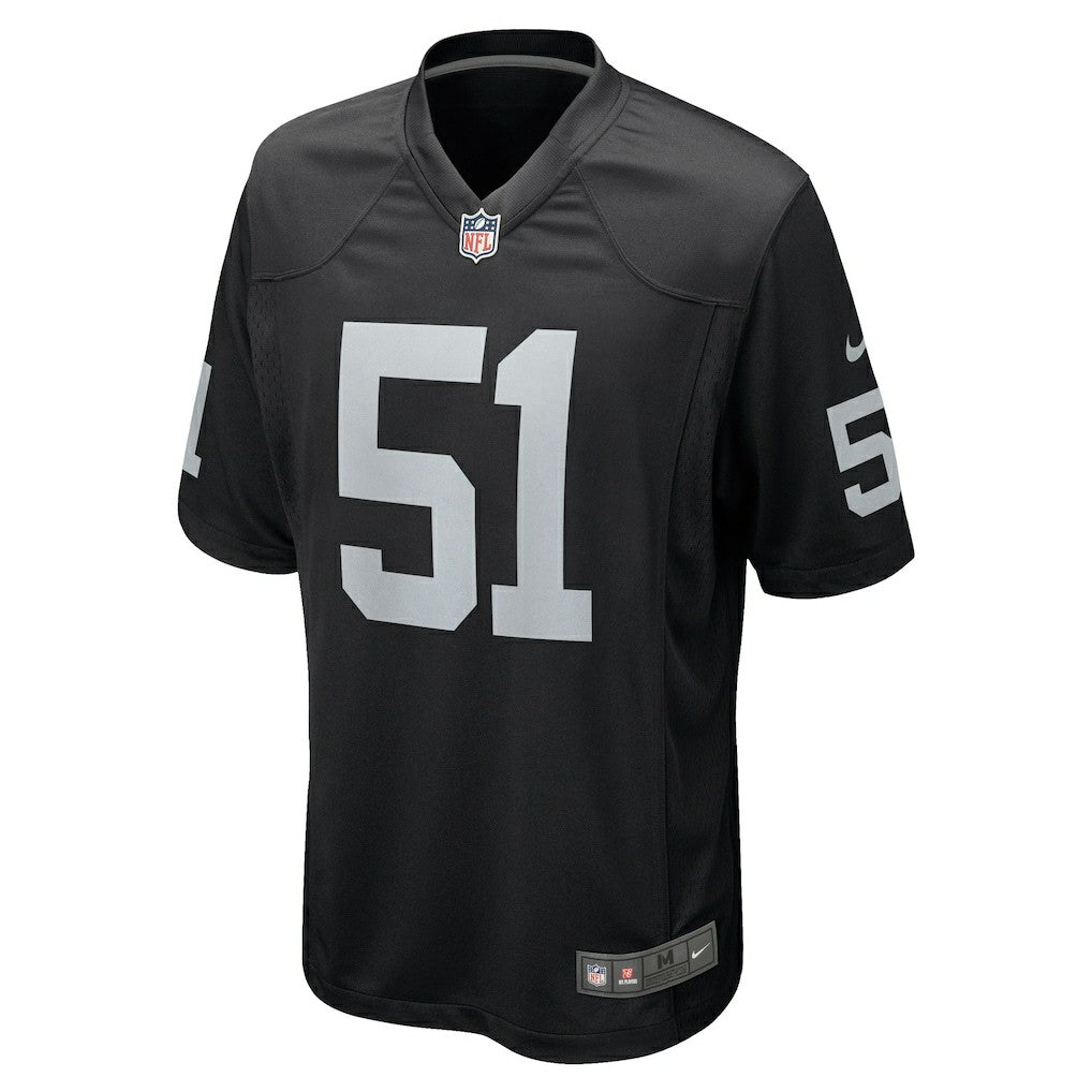Malcolm Koonce Las Vegas Raiders Game Jersey - Black