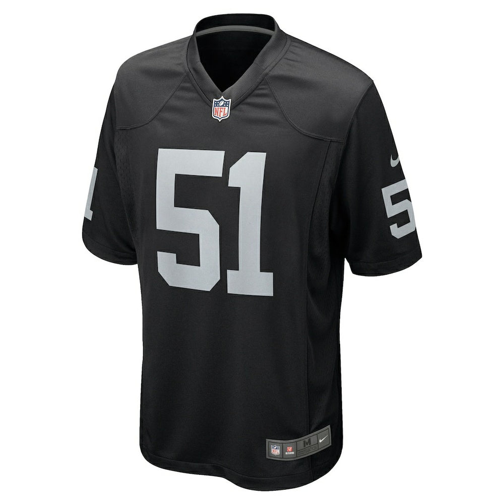 Malcolm Koonce Las Vegas Raiders Game Jersey - Black
