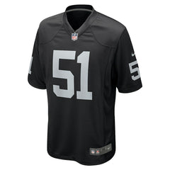 Malcolm Koonce Las Vegas Raiders Game Jersey - Black