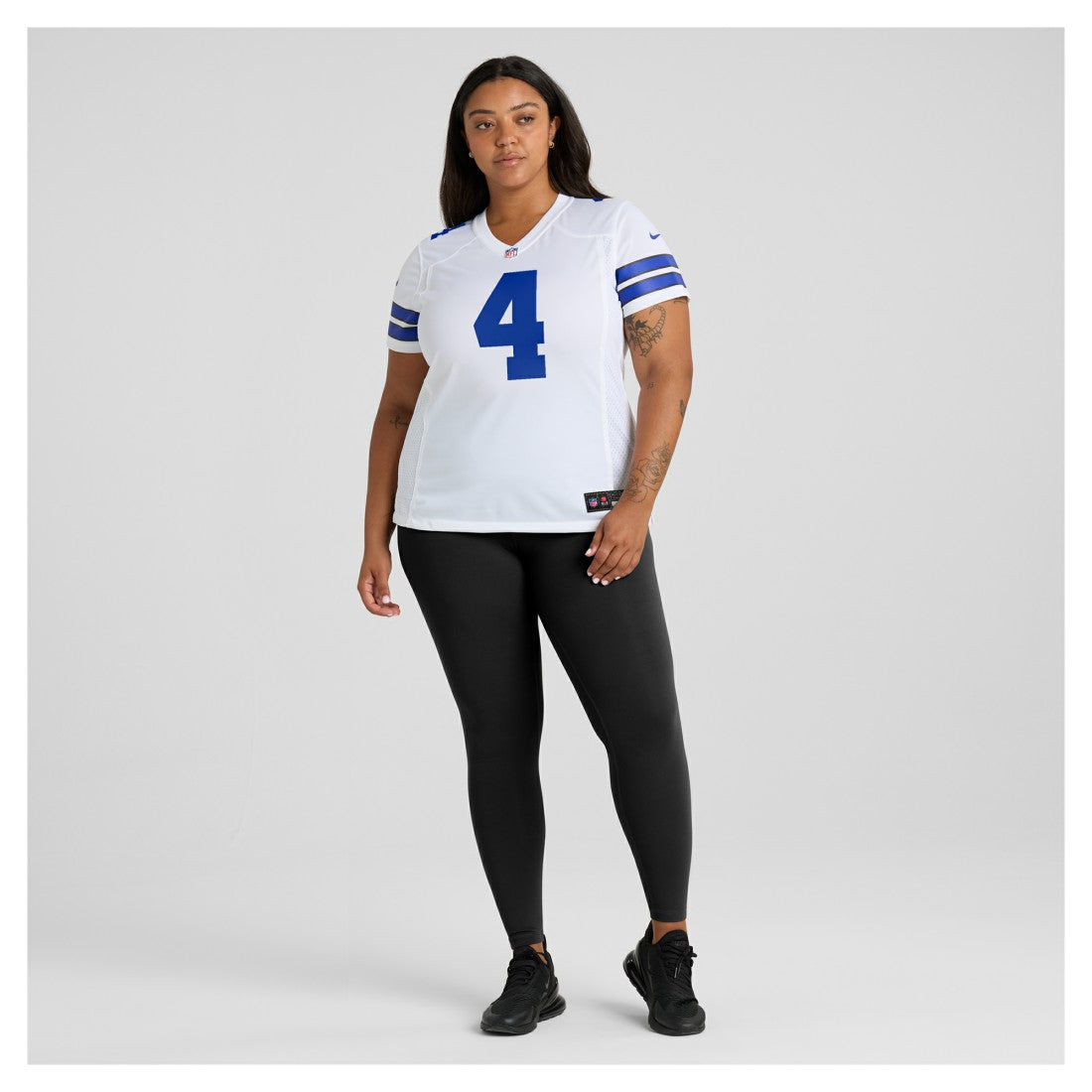 Dak Prescott Dallas Cowboys Women's Team Game Jersey - White