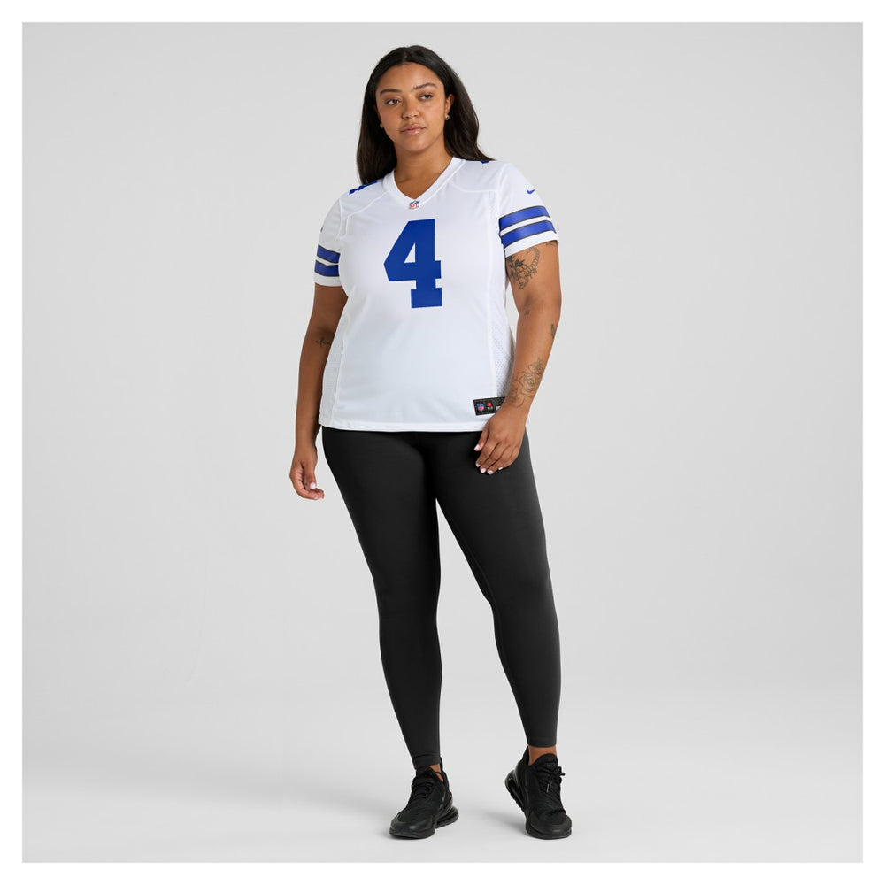 Dak Prescott Dallas Cowboys Women's Team Game Jersey - White