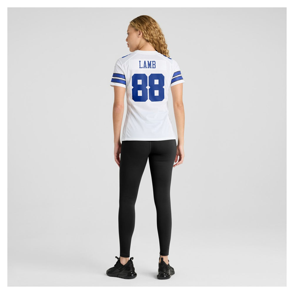 CeeDee Lamb Dallas Cowboys Women's Game Jersey - White