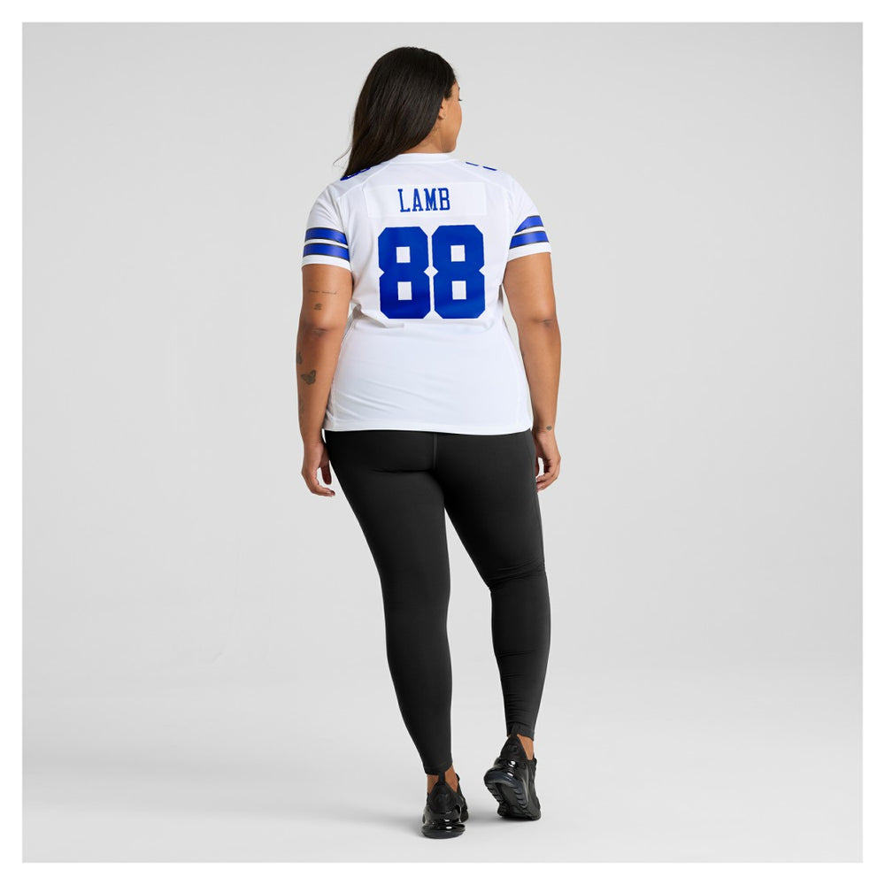 CeeDee Lamb Dallas Cowboys Women's Game Jersey - White