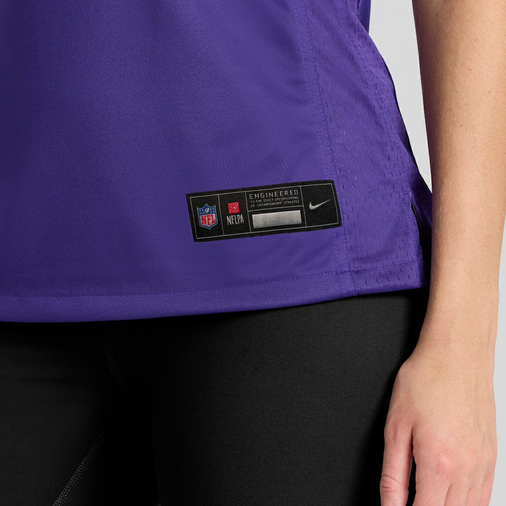 Kene Nwangwu Minnesota Vikings Women's Game Jersey - Purple