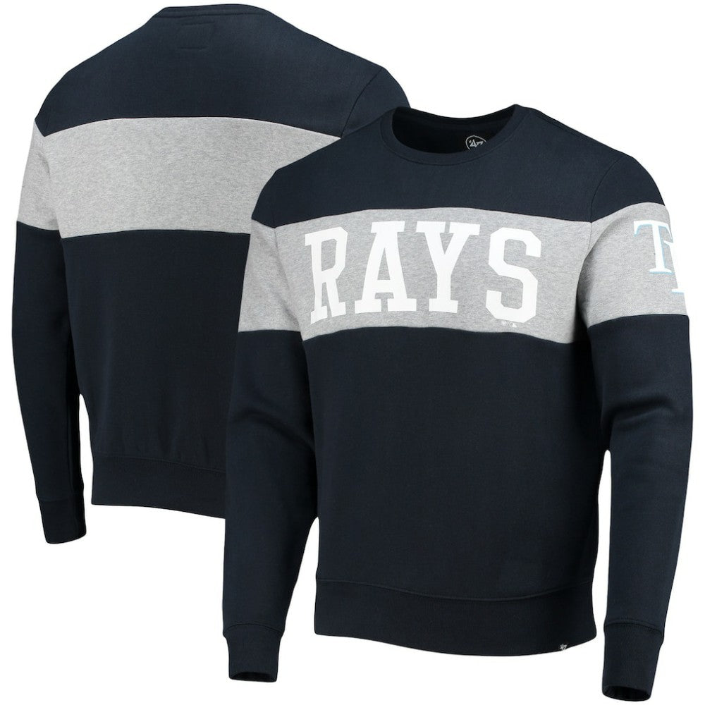 Tampa Bay Rays Interstate Pullover Sweatshirt Navy | 47 brand