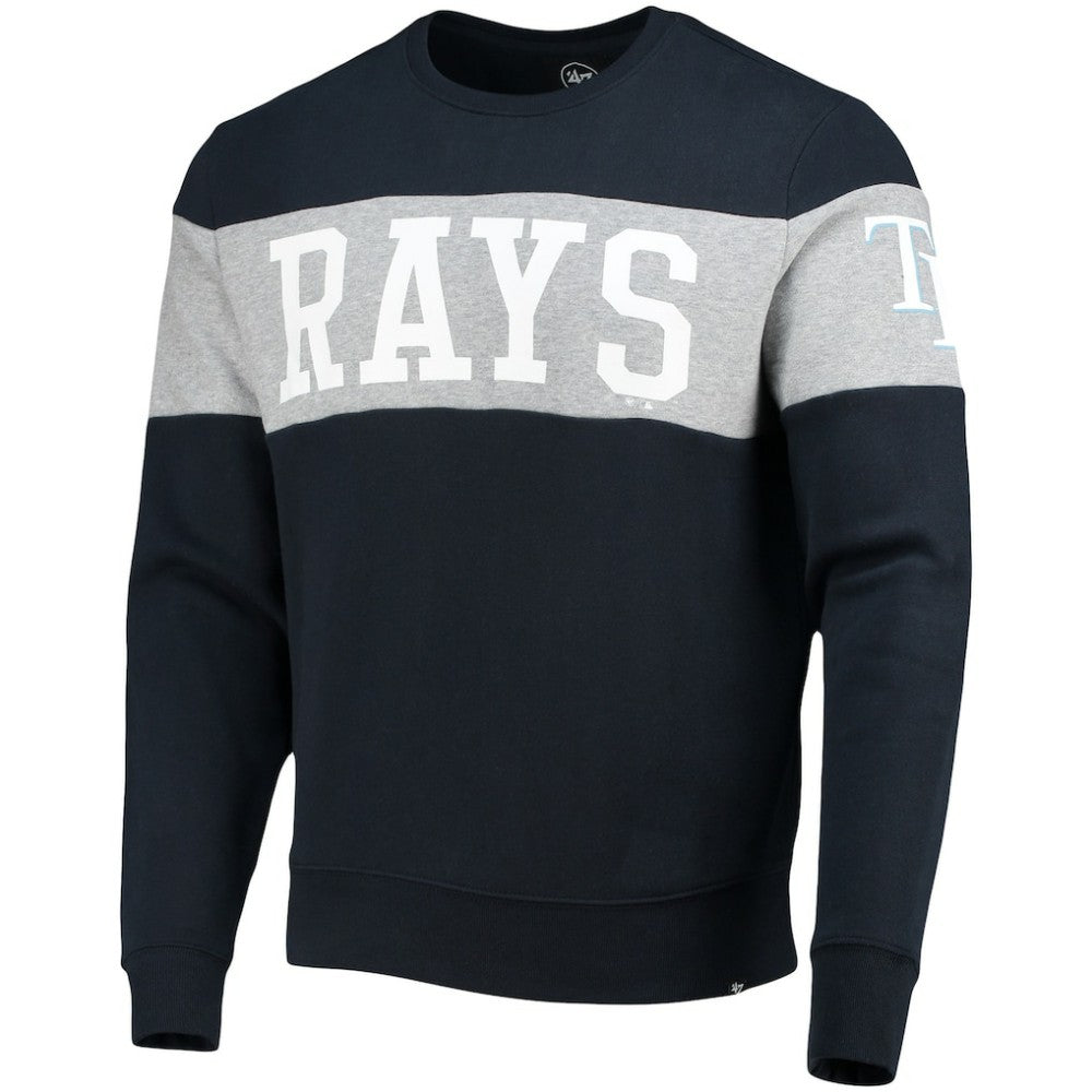 Tampa Bay Rays Interstate Pullover Sweatshirt Navy | 47 brand