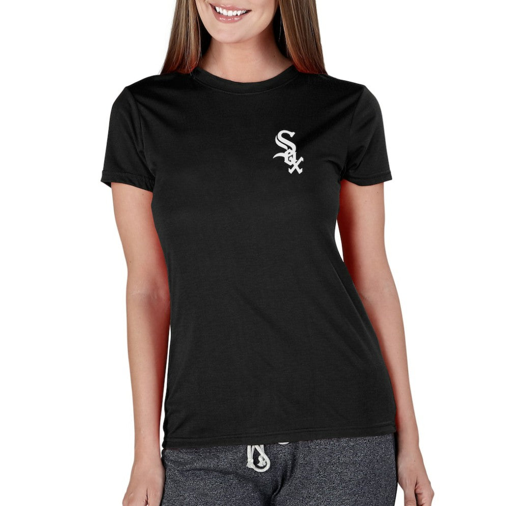 Chicago White Sox Concepts Sport Women's Marathon Knit Top Black