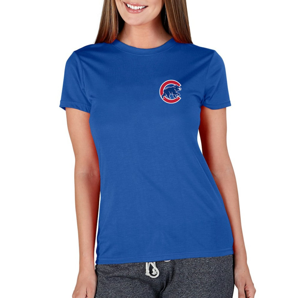 Chicago Cubs Concepts Sport Women's Marathon Knit Top Royal