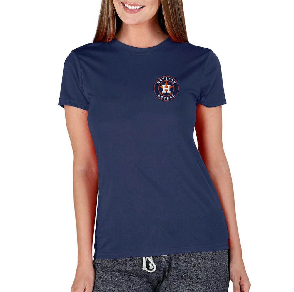 Houston Astros Concepts Sport Women's Marathon Knit Top Navy