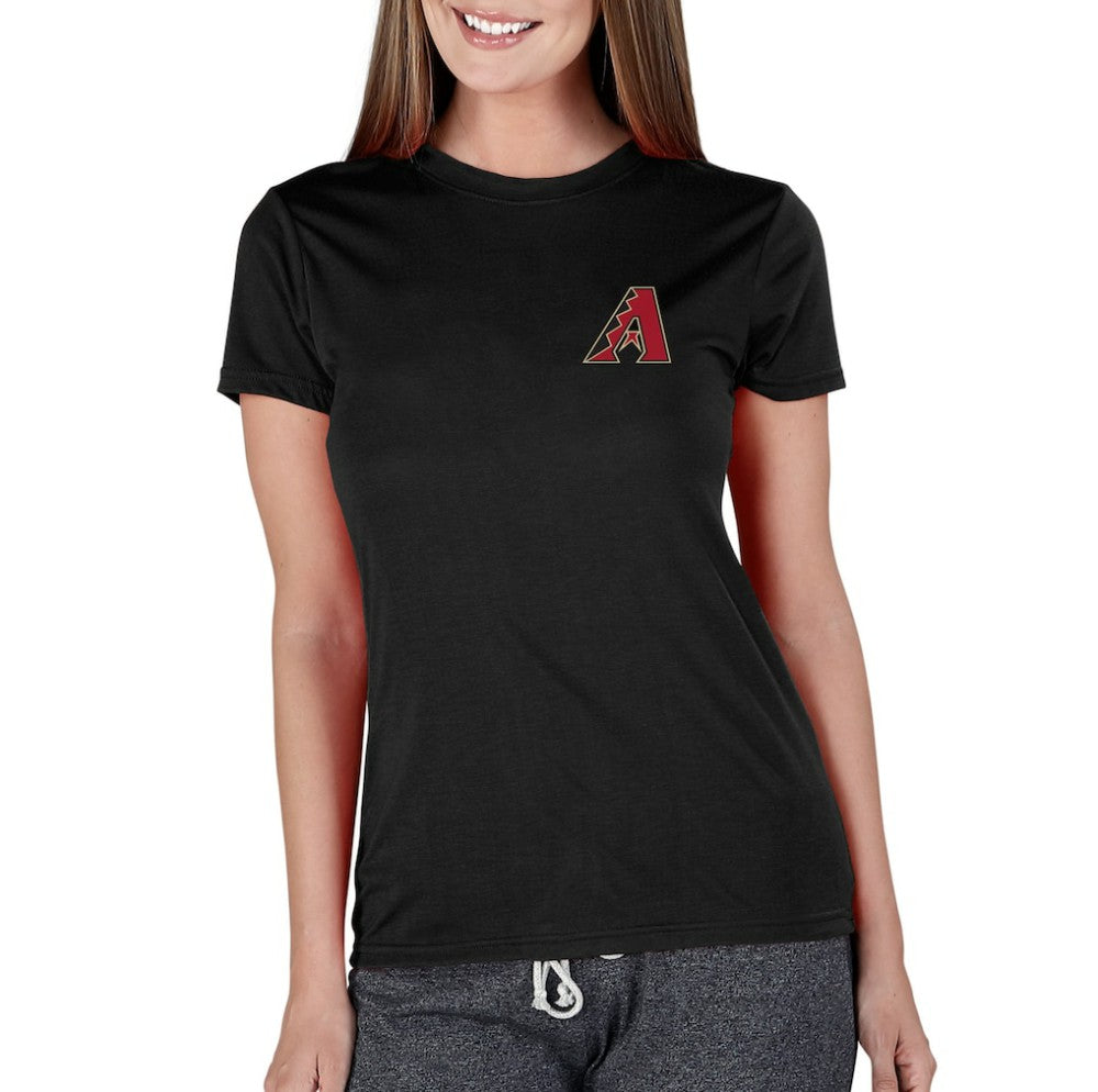 Arizona Diamondbacks Concepts Sport Women's Marathon Knit Top Black