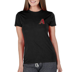 Arizona Diamondbacks Concepts Sport Women's Marathon Knit Top Black