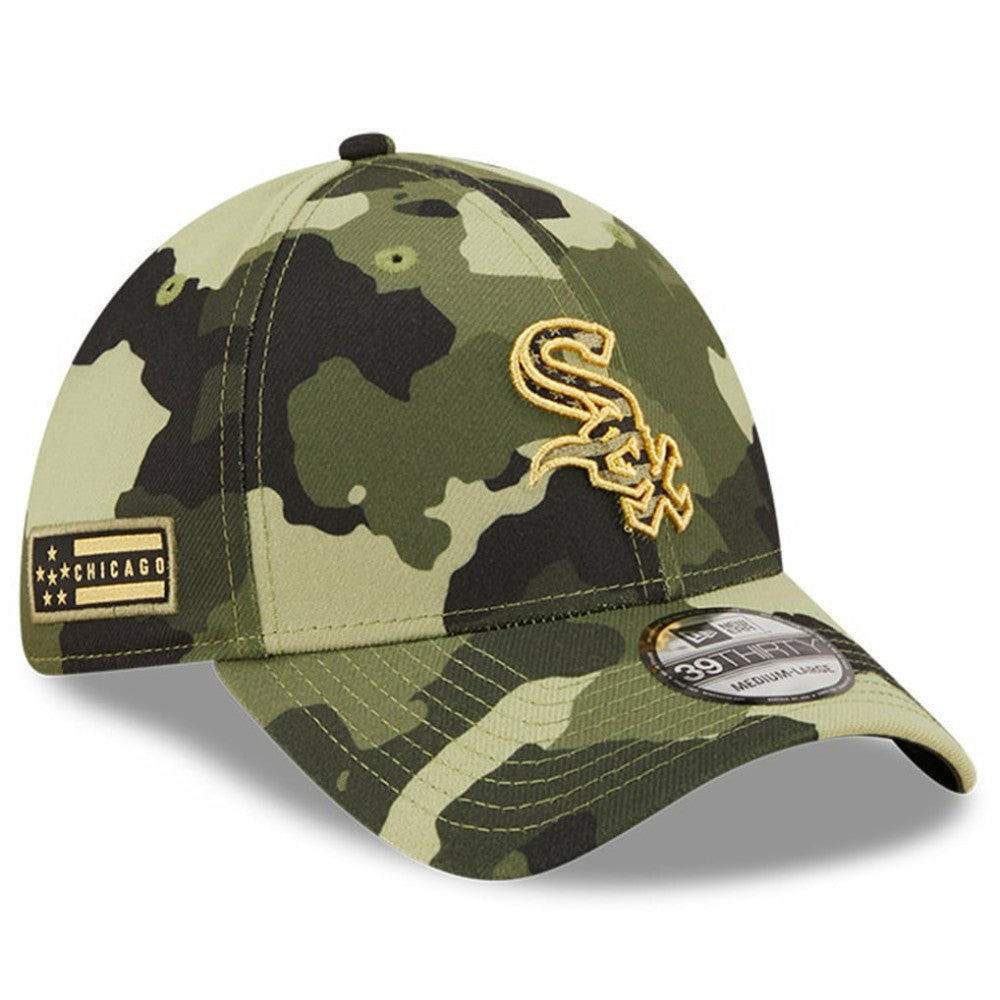 Chicago White Sox 2022 Armed Forces Day 39THIRTY Flex Hat Camo | New Era