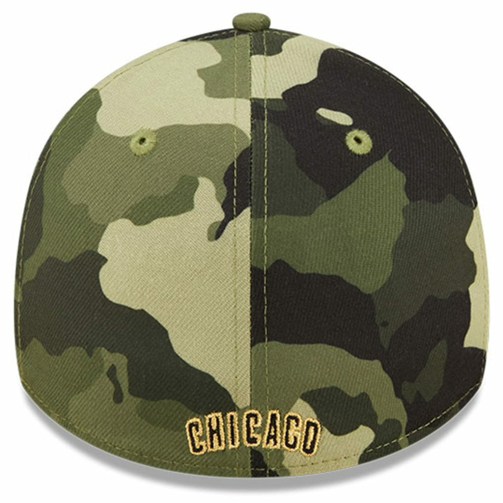Chicago Cubs 2022 Armed Forces Day 39THIRTY Flex Hat Camo | New Era