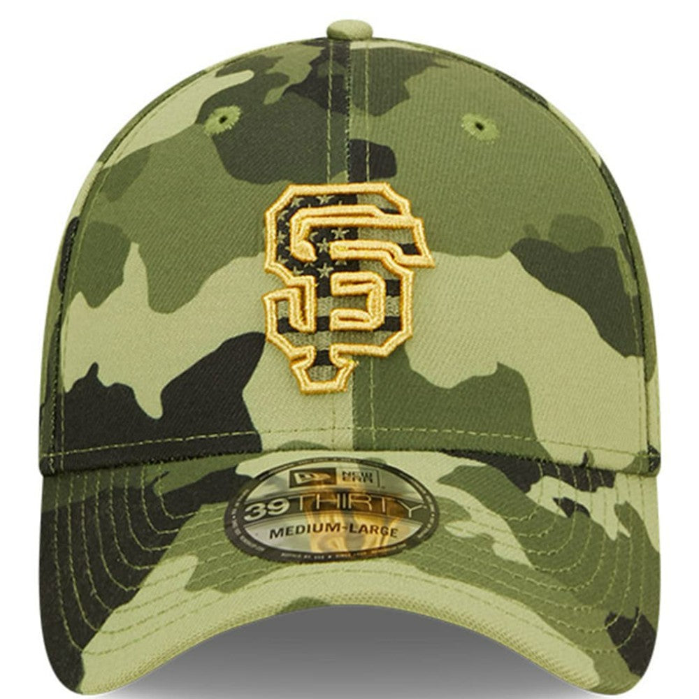 San Francisco Giants 2022 Armed Forces Day 39THIRTY Flex Hat Camo | New Era