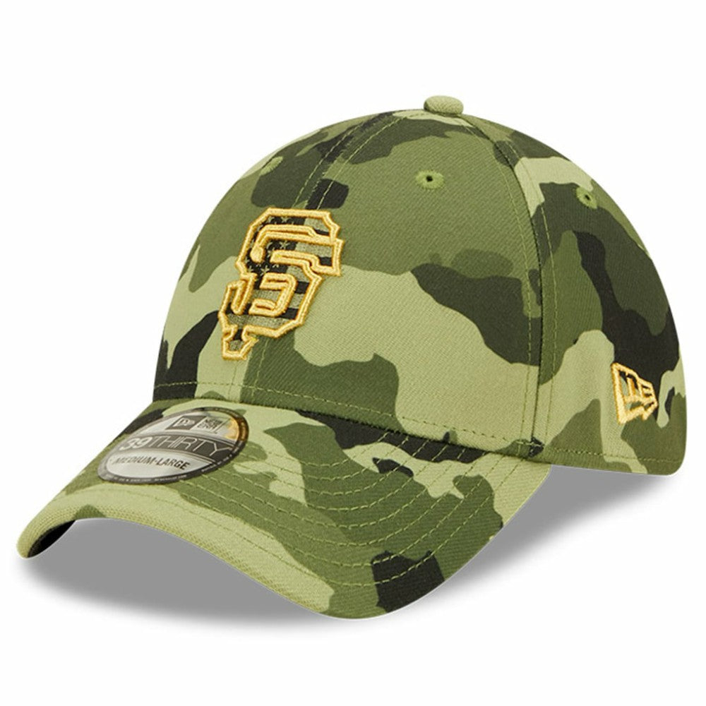 San Francisco Giants 2022 Armed Forces Day 39THIRTY Flex Hat Camo | New Era