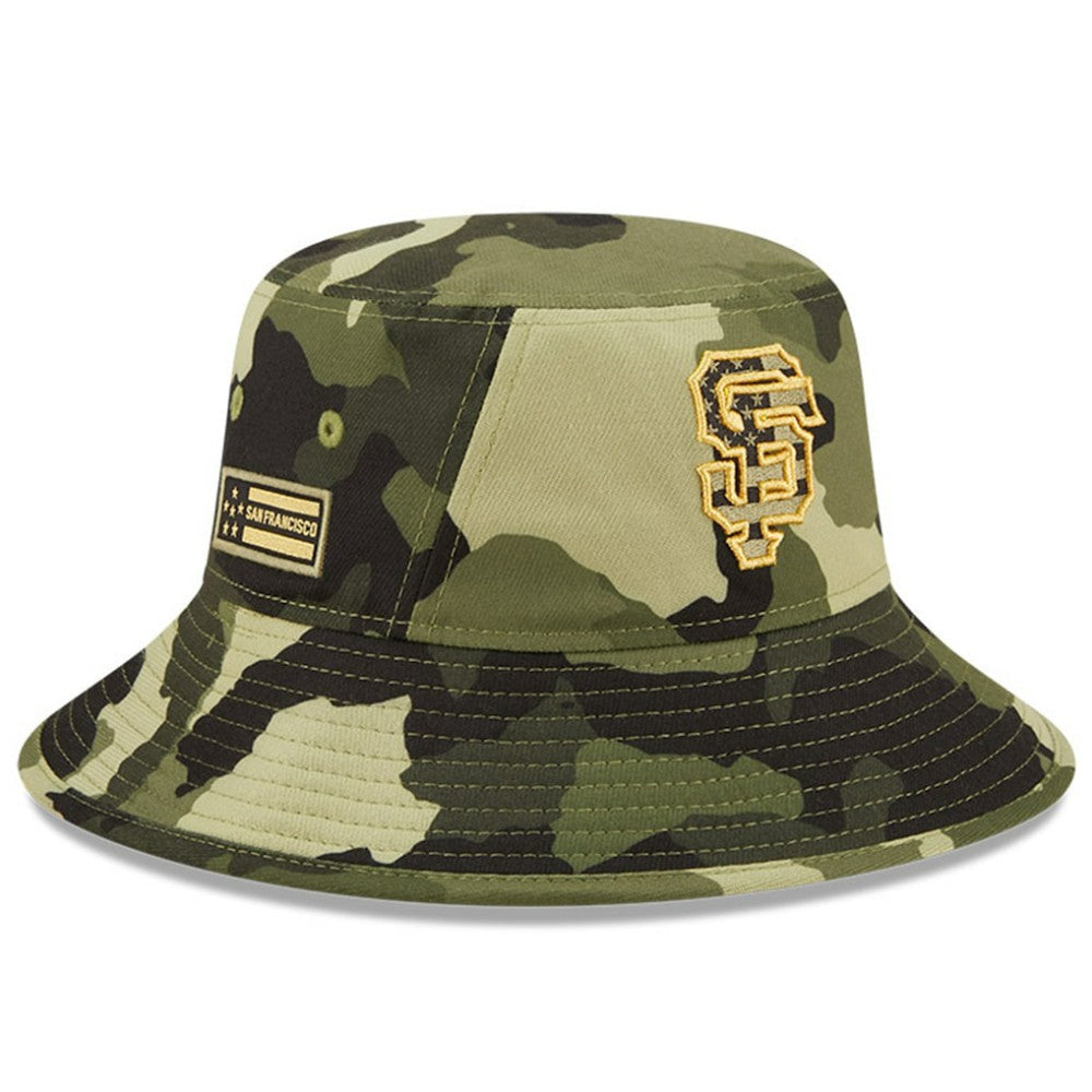 San Francisco Giants 2022 Armed Forces Day Bucket Hat Camo | New Era