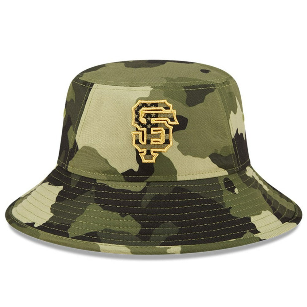 San Francisco Giants 2022 Armed Forces Day Bucket Hat Camo | New Era