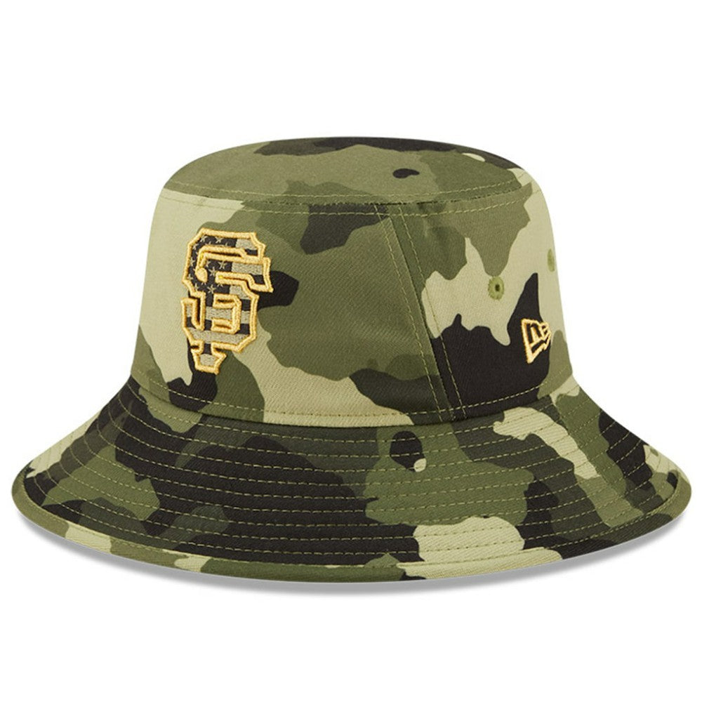 San Francisco Giants 2022 Armed Forces Day Bucket Hat Camo | New Era