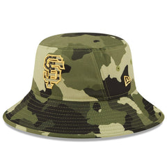 San Francisco Giants 2022 Armed Forces Day Bucket Hat Camo | New Era