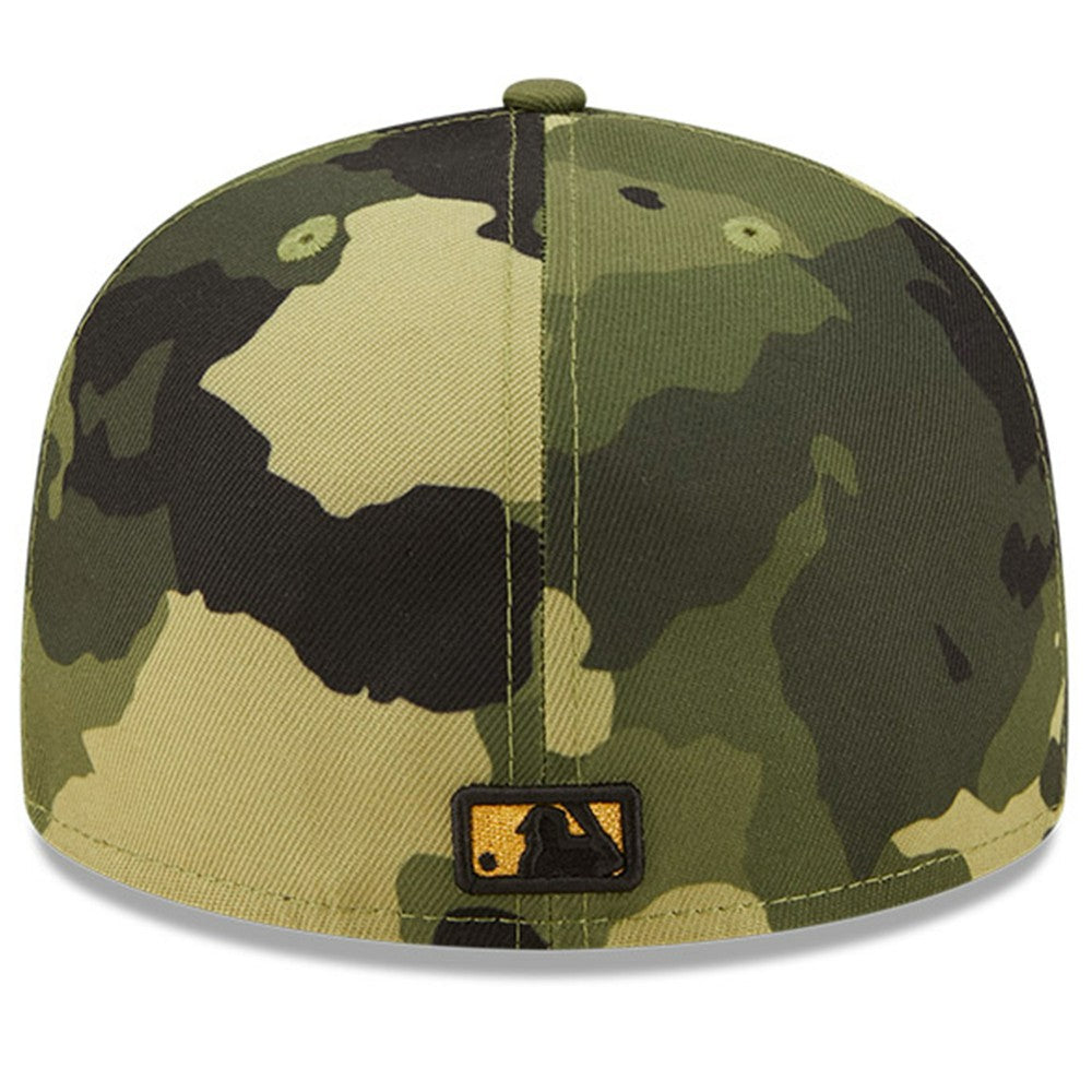 Miami Marlins 2022 Armed Forces Day On-Field 59FIFTY Fitted Hat Camo | New Era