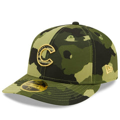 Chicago Cubs 2022 Armed Forces Day On-Field Low Profile 59FIFTY Camo | New Era