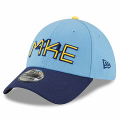 Milwaukee Brewers 2022 City Connect 39THIRTY Flex Hat Powder Blue | New Era