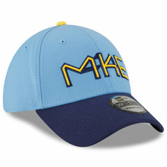 Milwaukee Brewers 2022 City Connect 39THIRTY Flex Hat Powder Blue | New Era