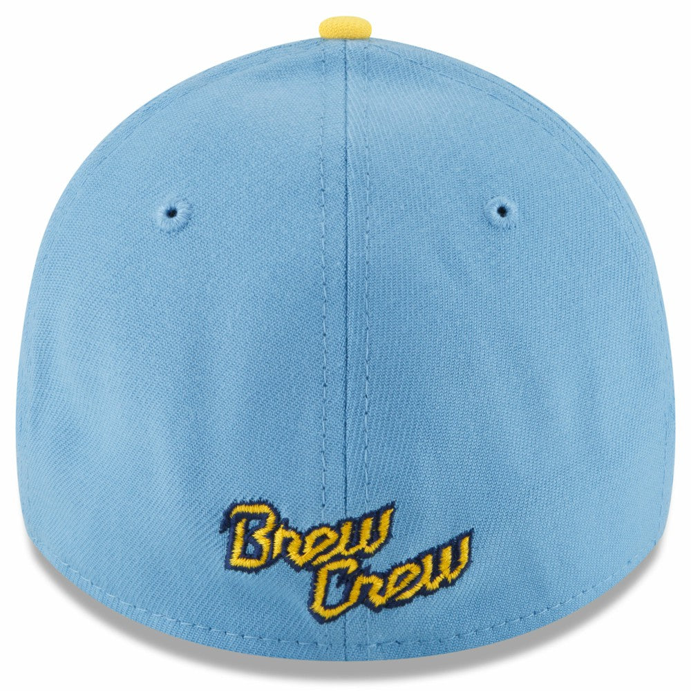 Milwaukee Brewers 2022 City Connect 39THIRTY Flex Hat Powder Blue | New Era
