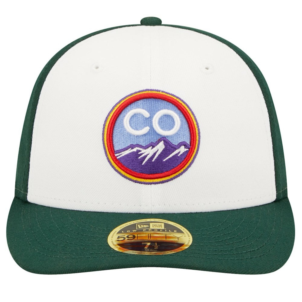 Colorado Rockies 2022 City Connect Low Profile 59FIFTY Fitted Hat Green | New Era