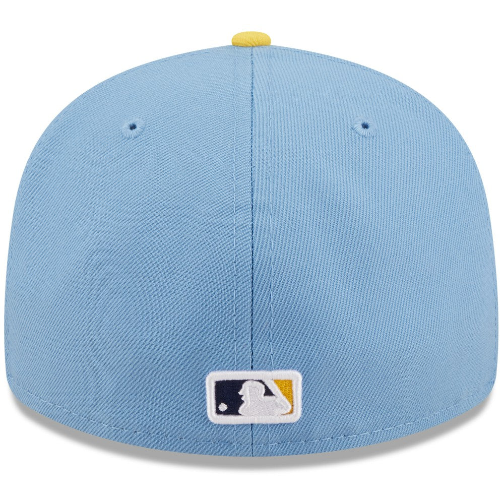Milwaukee Brewers 2022 City Connect Low Profile 59FIFTY Fitted Hat Powder Blue | New Era