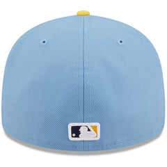 Milwaukee Brewers 2022 City Connect Low Profile 59FIFTY Fitted Hat Powder Blue | New Era