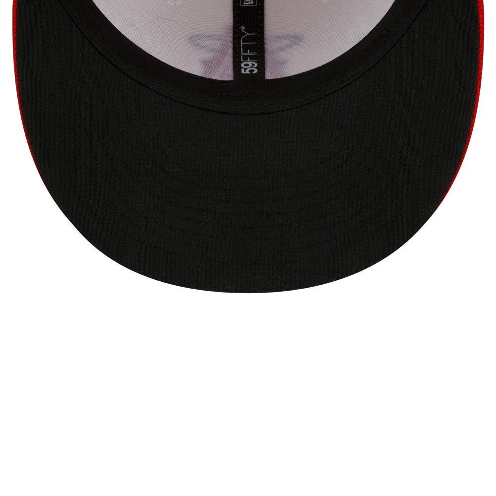 Los Angeles Angels 2022 City Connect Low Profile 59FIFTY Fitted Hat Red | New Era