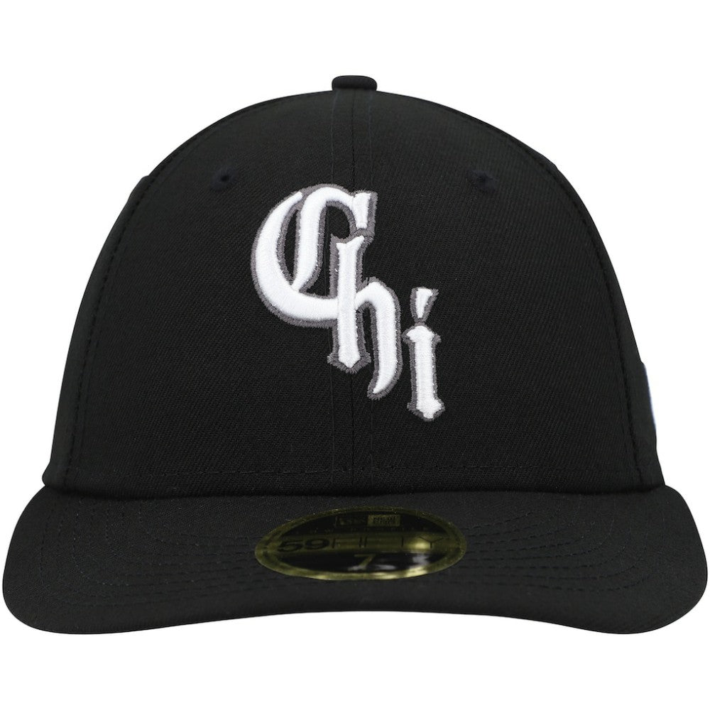 Chicago White Sox City Connect Low Profile 59FIFTY Fitted Hat Black | New Era