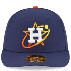 Houston Astros 2022 City Connect Low Profile 59FIFTY Fitted Hat Navy | New Era