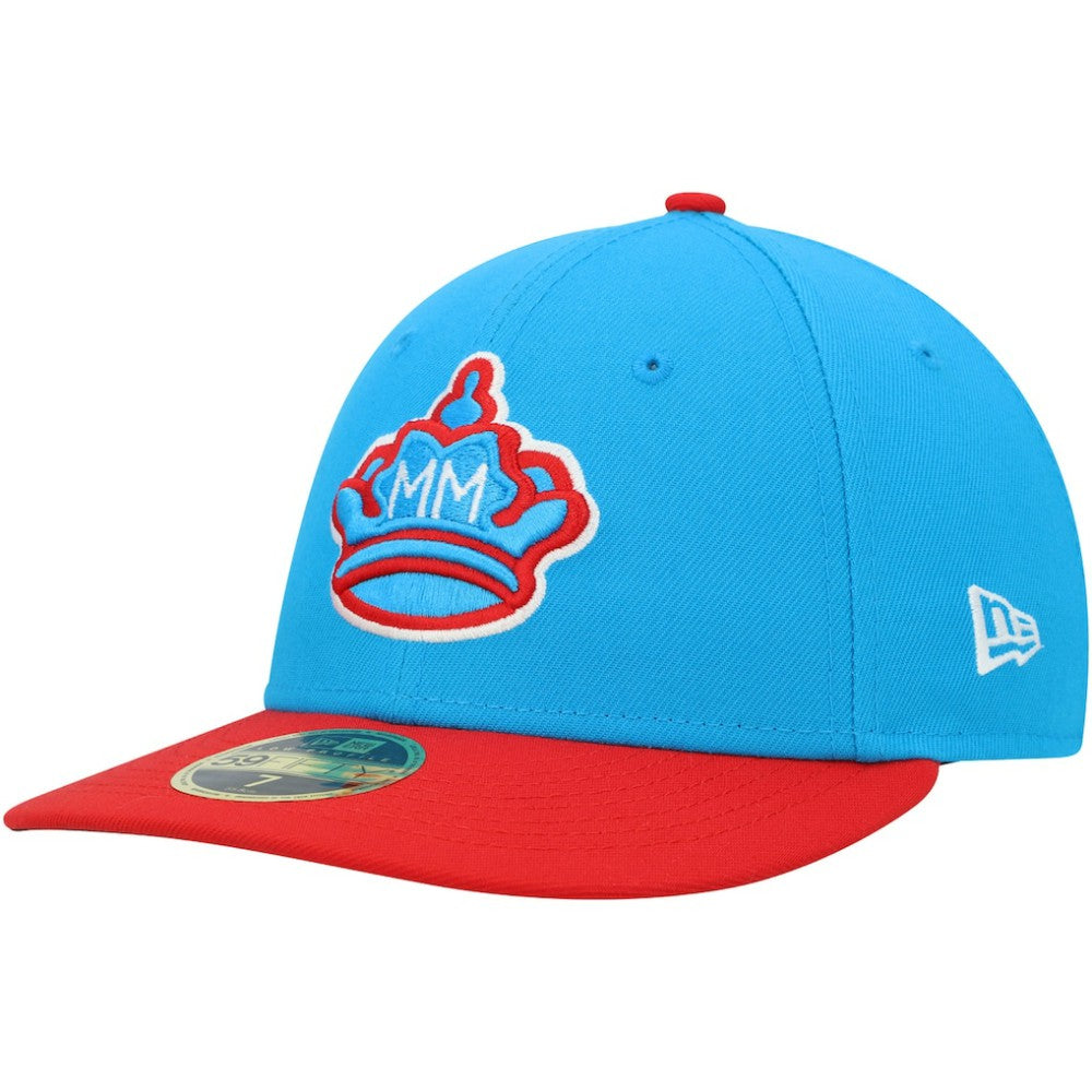 Miami Marlins City Connect 59FIFTY Fitted Hat Blue/Red | New Era
