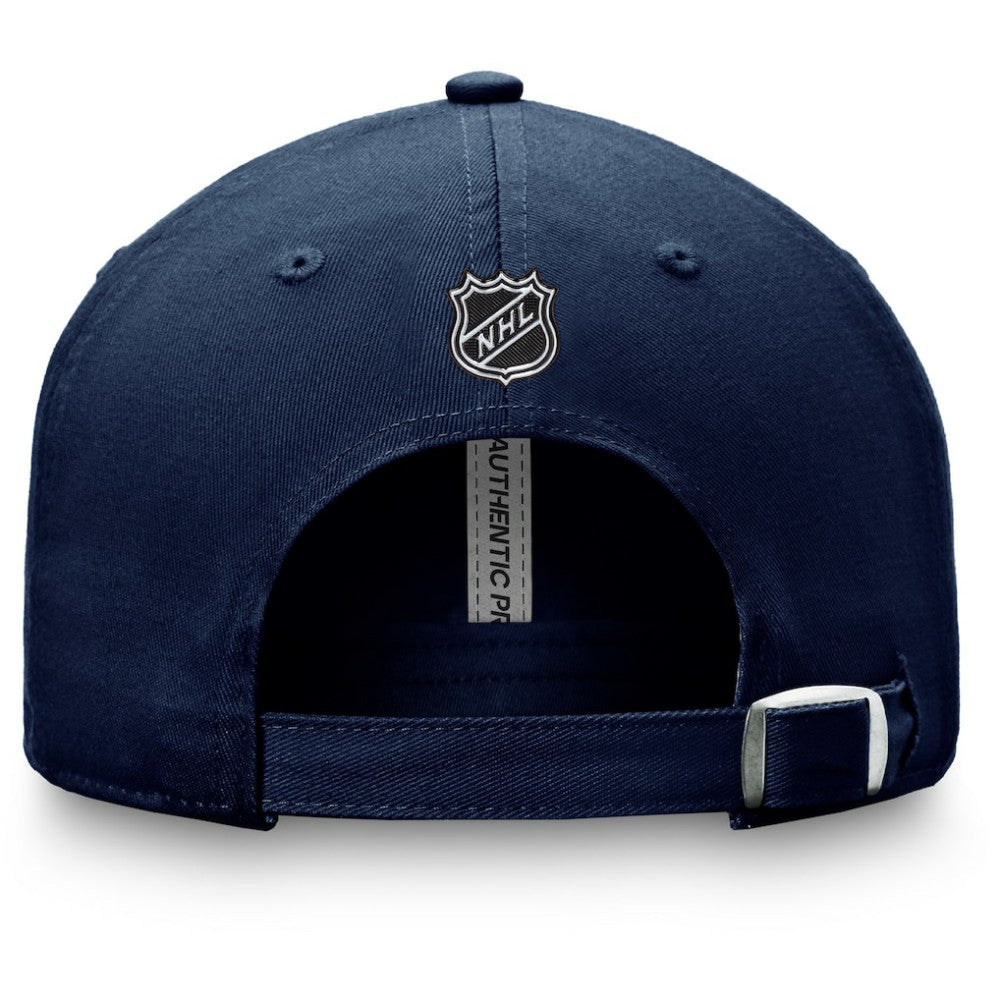 Seattle Kraken Fanatics Authentic Pro Rink Adjustable Hat Deep Sea Blue