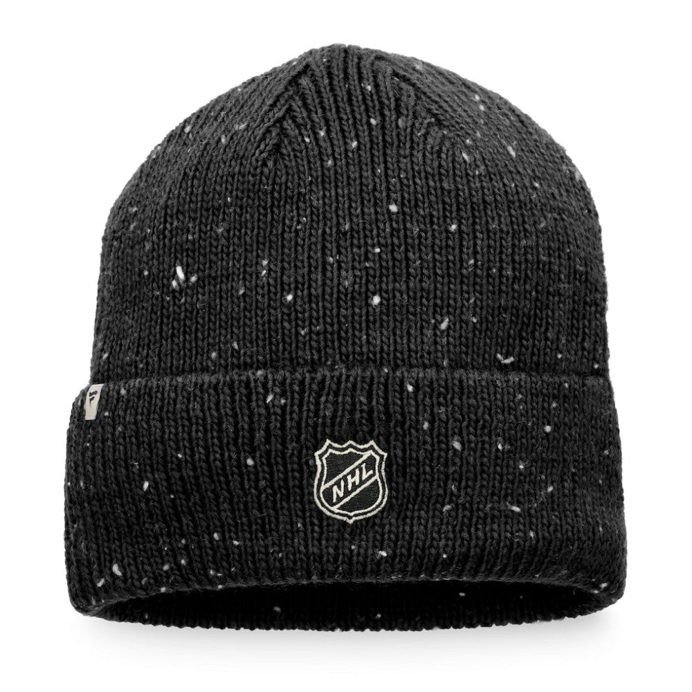 Vegas Golden Knights Fanatics Authentic Pro Rink Pinnacle Cuffed Knit Hat Black