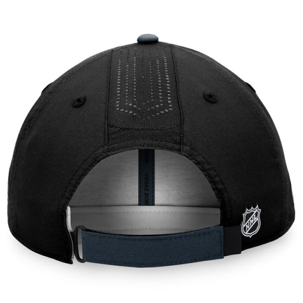 Vegas Golden Knights Fanatics Authentic Pro Rink Pinnacle Adjustable Hat Black