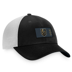 Vegas Golden Knights Fanatics Authentic Pro Rink Trucker Snapback Hat Black/White